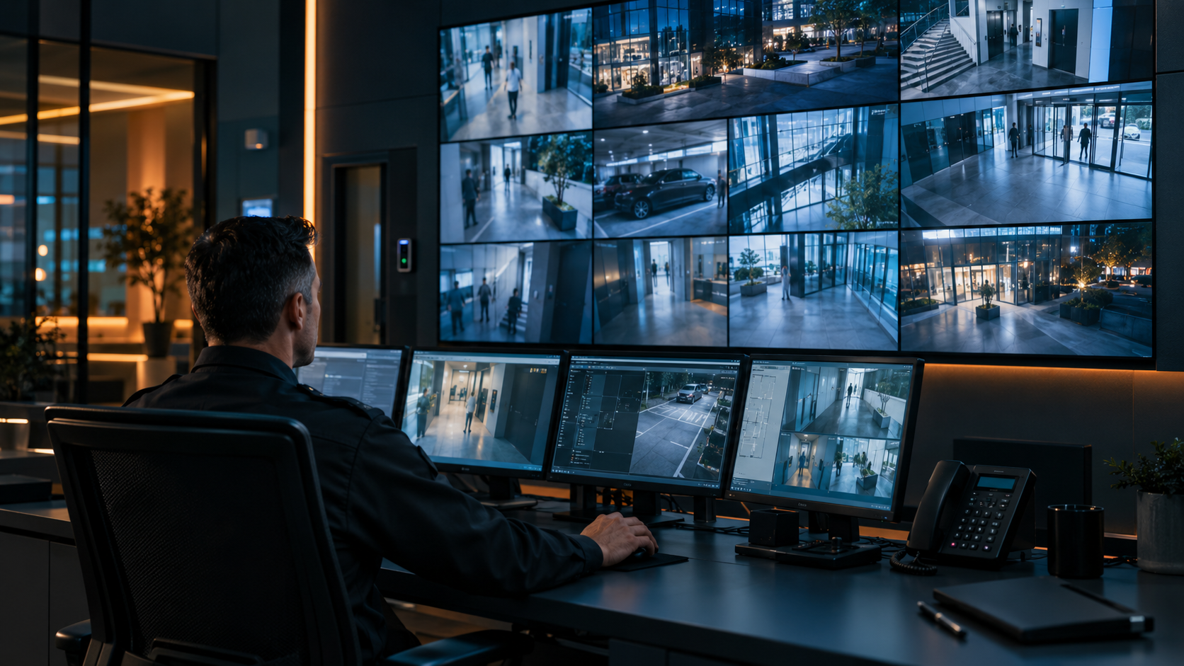 Centro profesional de monitoreo y videovigilancia